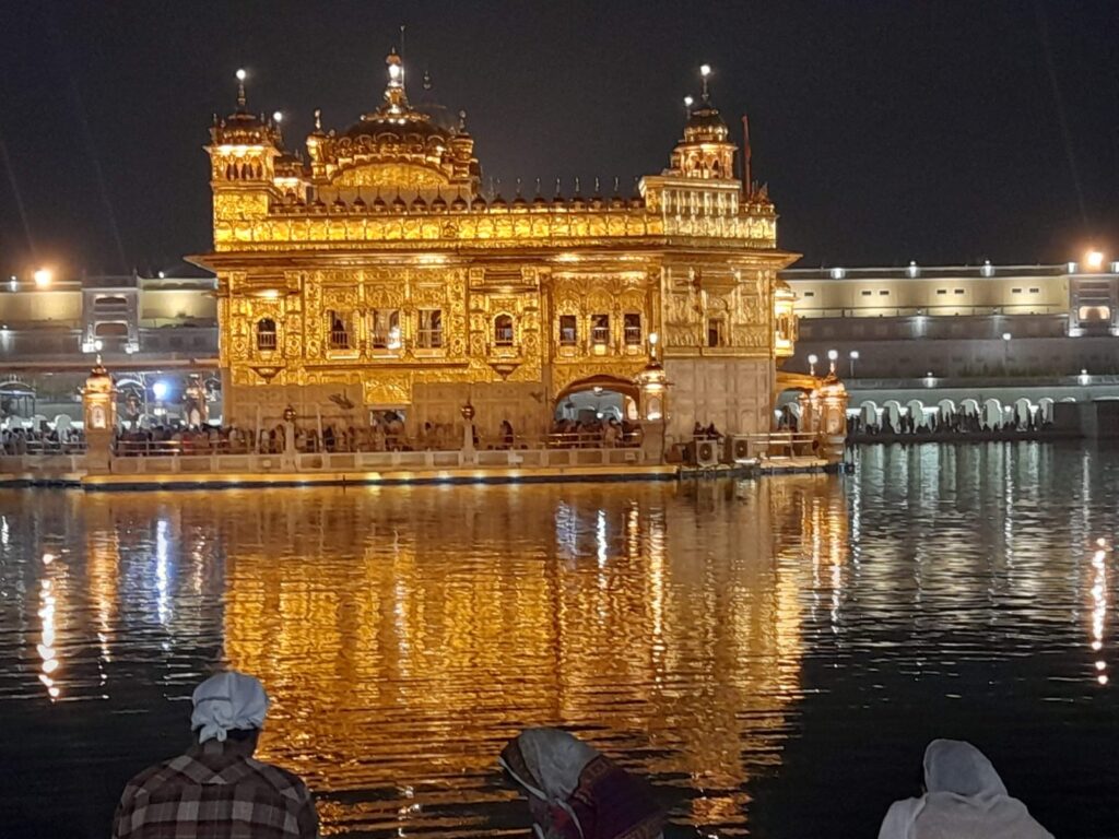 thumbnail of The Golden temple at Amritsar India at night (2)